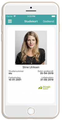Min skole app studiekort